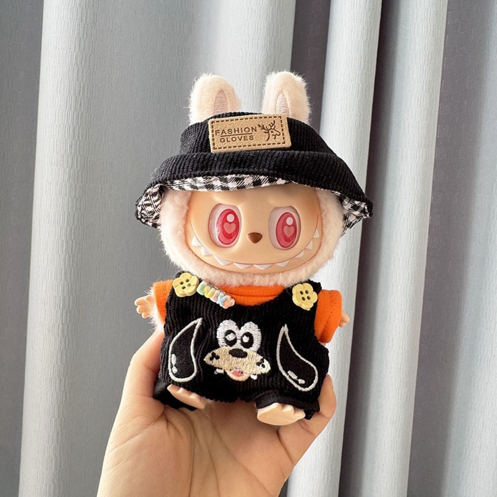 Outfit for labubu 4inch bag charm accessories goofy Disney